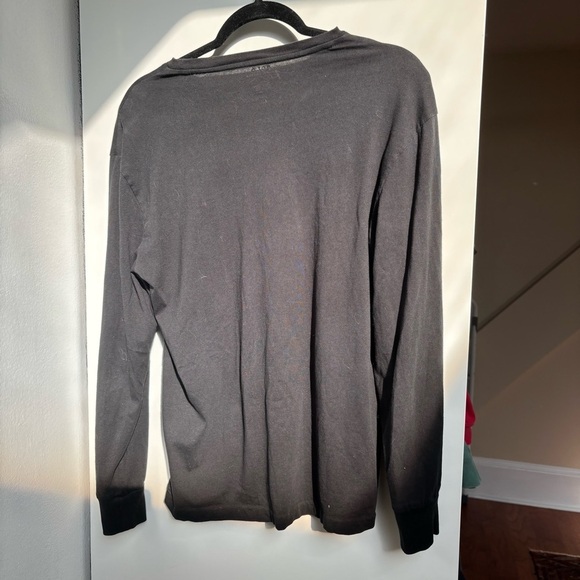 Polo by Ralph Lauren Men's Black Long Sleeve Shirt - Picture 5 of 5